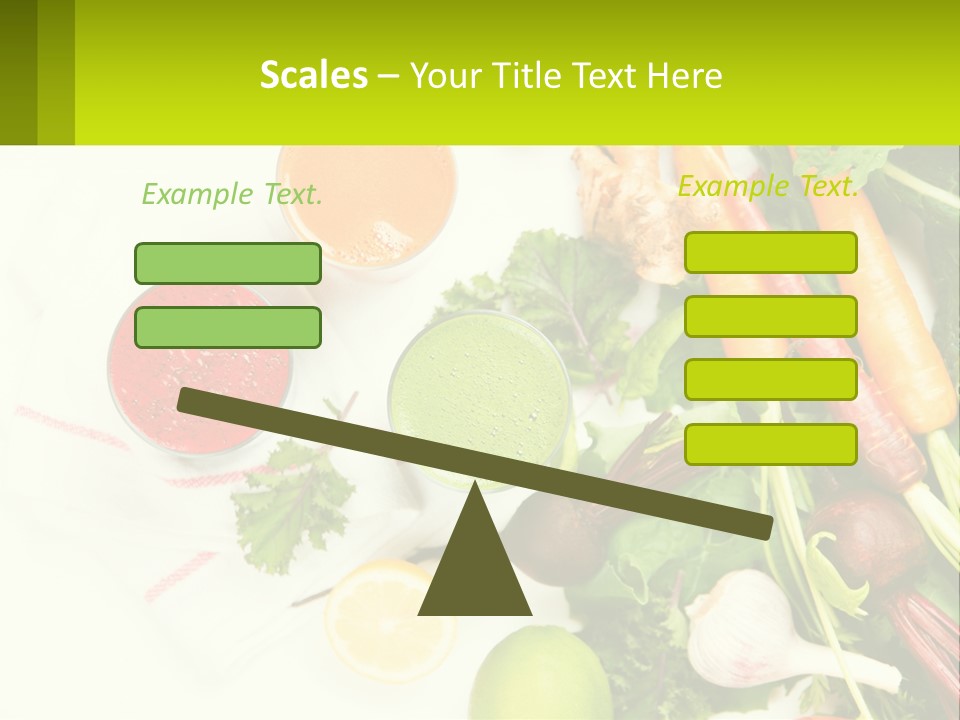 Vegetable Juice PowerPoint Template