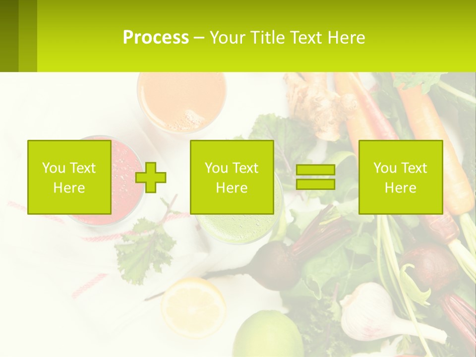Vegetable Juice PowerPoint Template