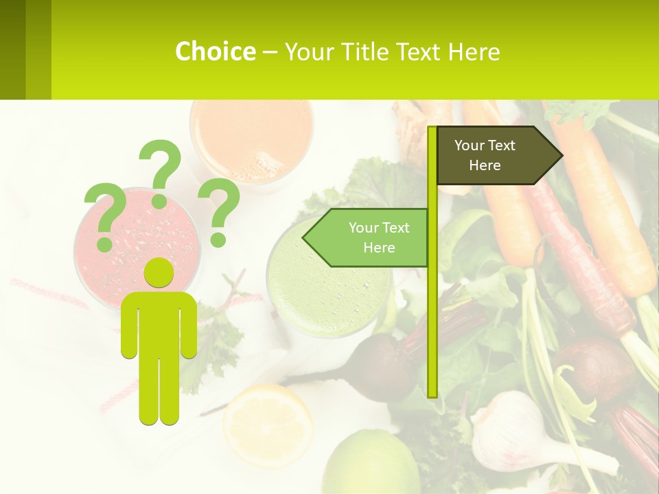 Vegetable Juice PowerPoint Template
