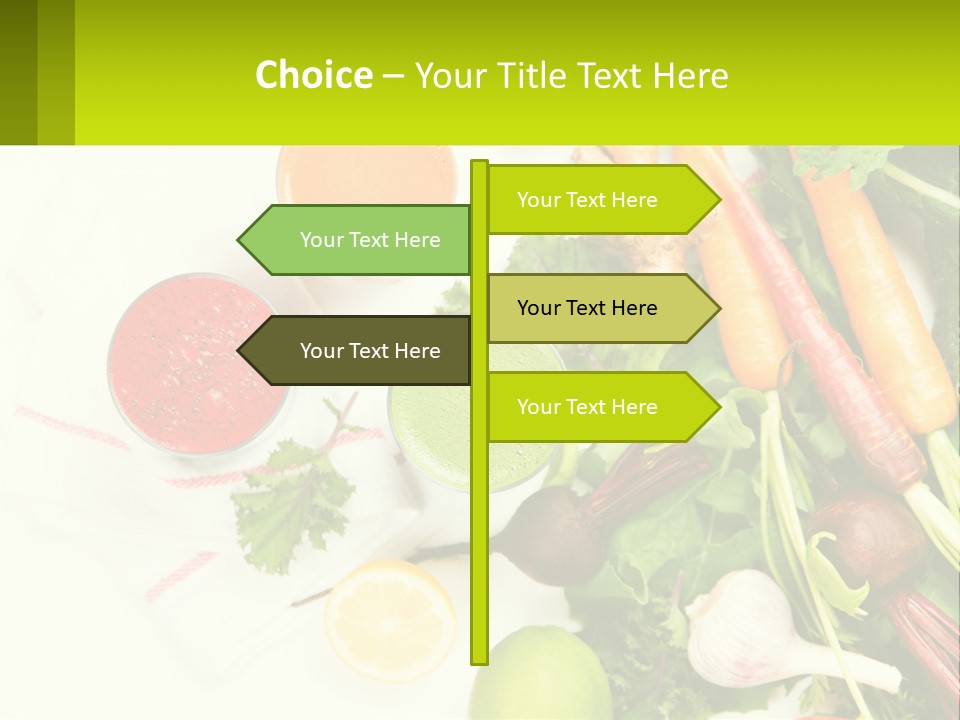 Vegetable Juice PowerPoint Template