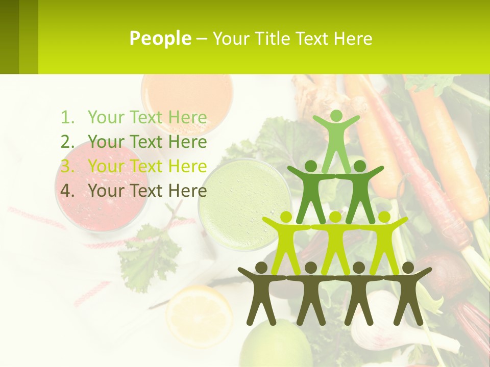 Vegetable Juice PowerPoint Template