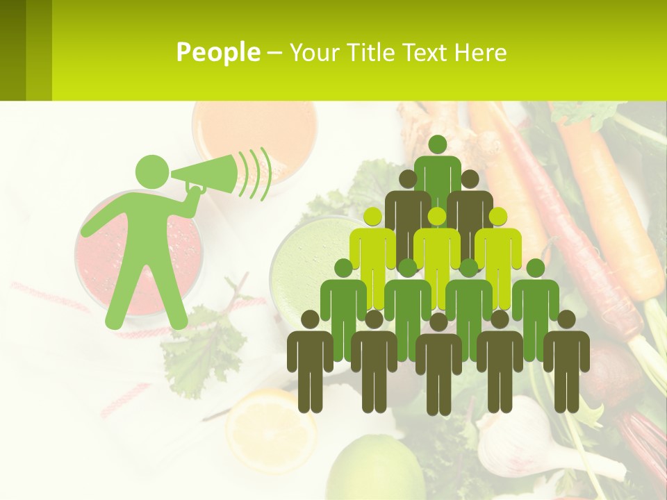 Vegetable Juice PowerPoint Template