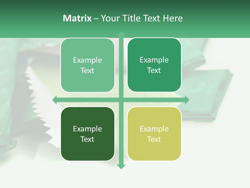 Chewing Gum Plates PowerPoint Template