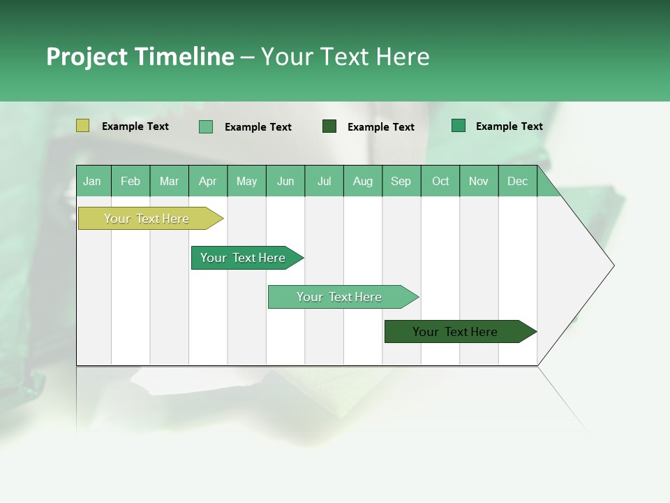 Chewing Gum Plates PowerPoint Template