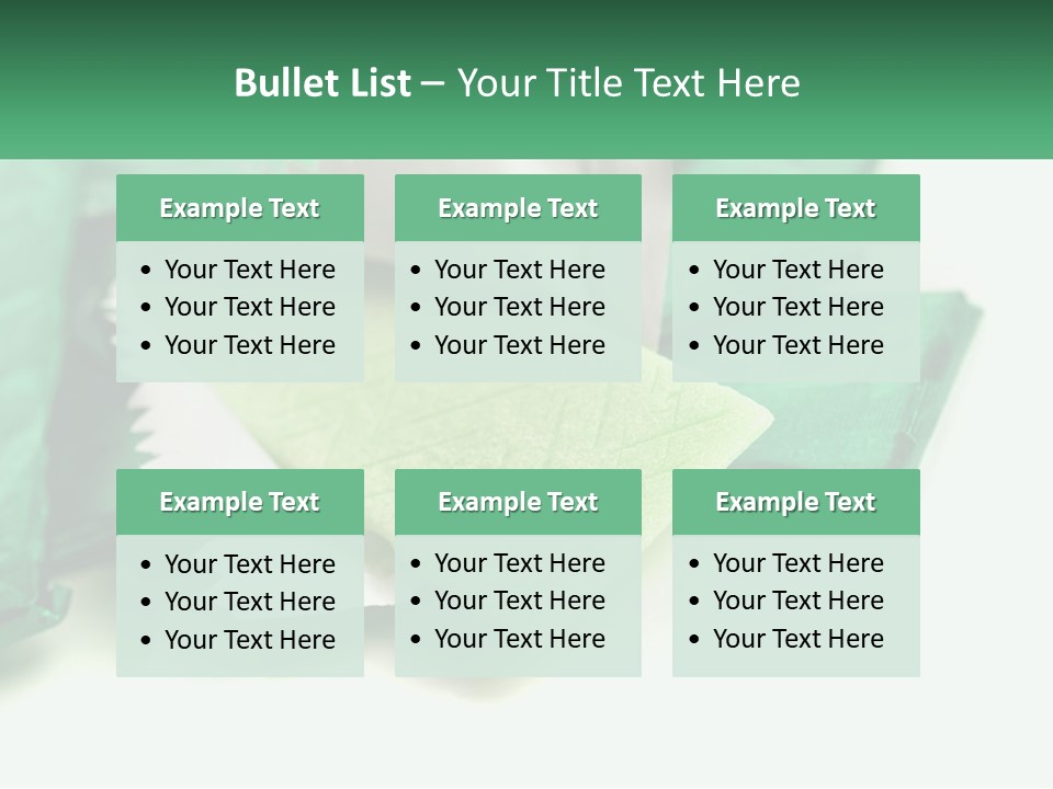 Chewing Gum Plates PowerPoint Template