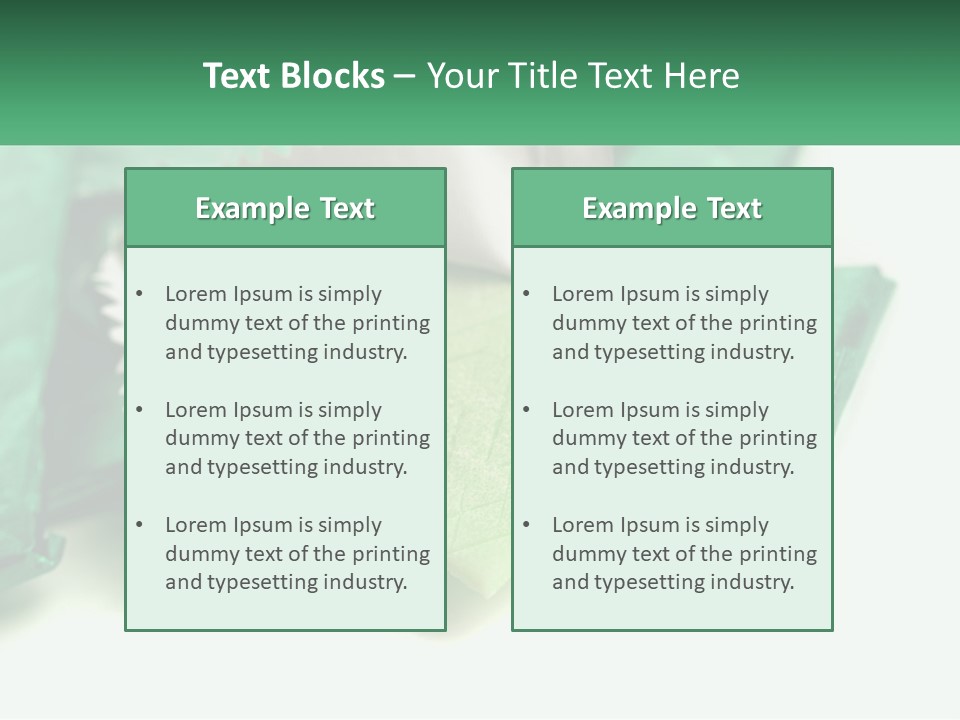 Chewing Gum Plates PowerPoint Template
