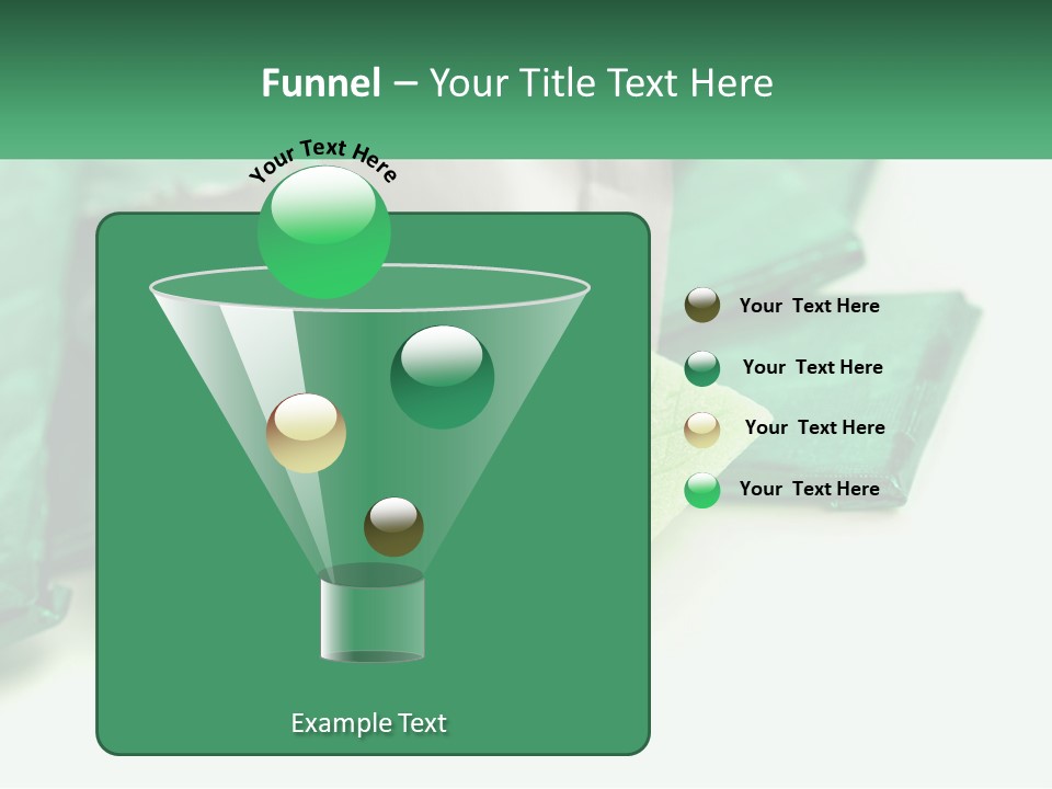 Chewing Gum Plates PowerPoint Template