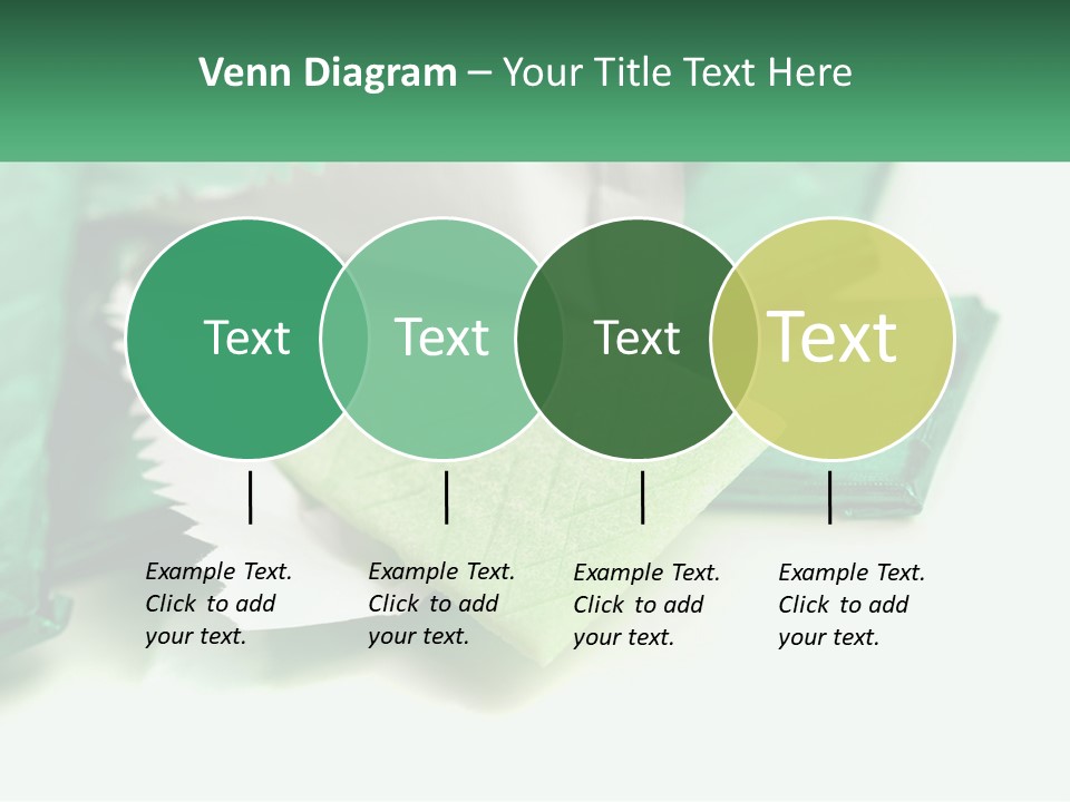 Chewing Gum Plates PowerPoint Template