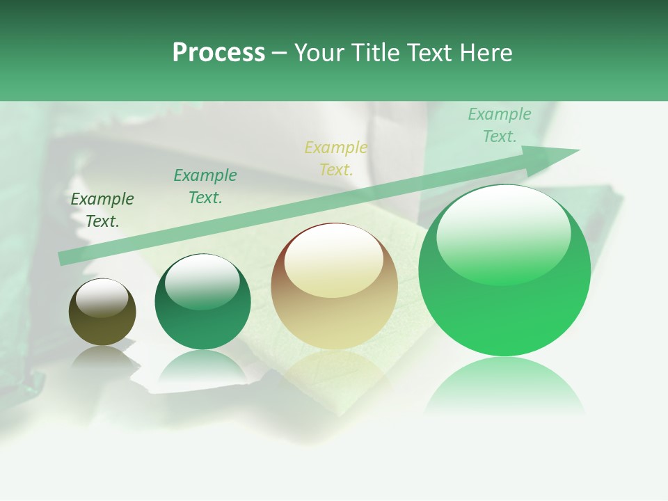 Chewing Gum Plates PowerPoint Template