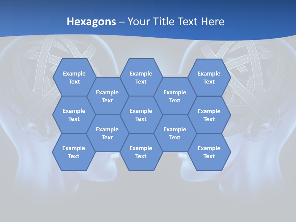 The Road Between Thoughts PowerPoint Template