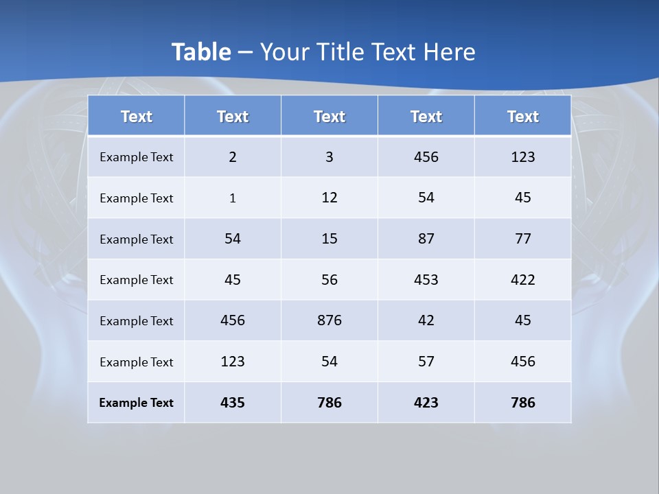 The Road Between Thoughts PowerPoint Template