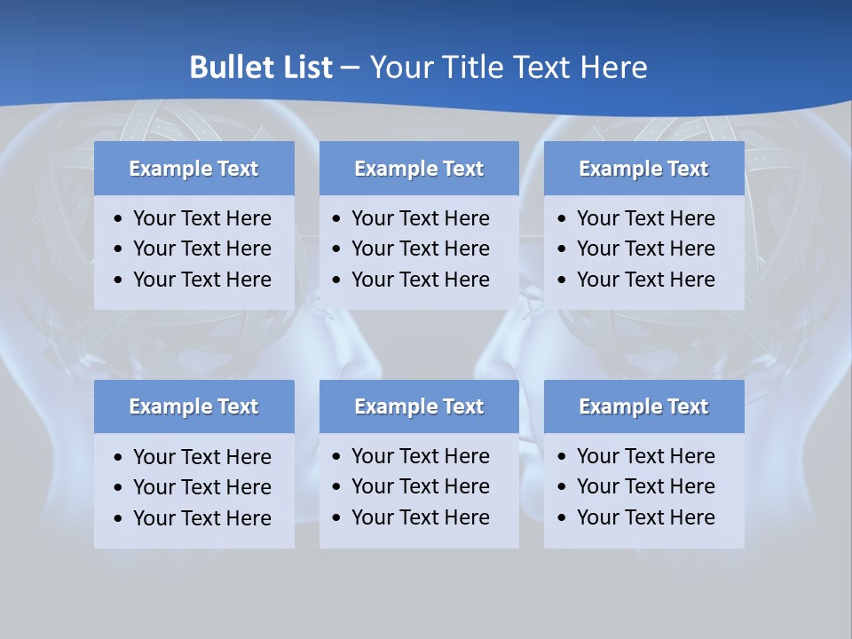 The Road Between Thoughts PowerPoint Template