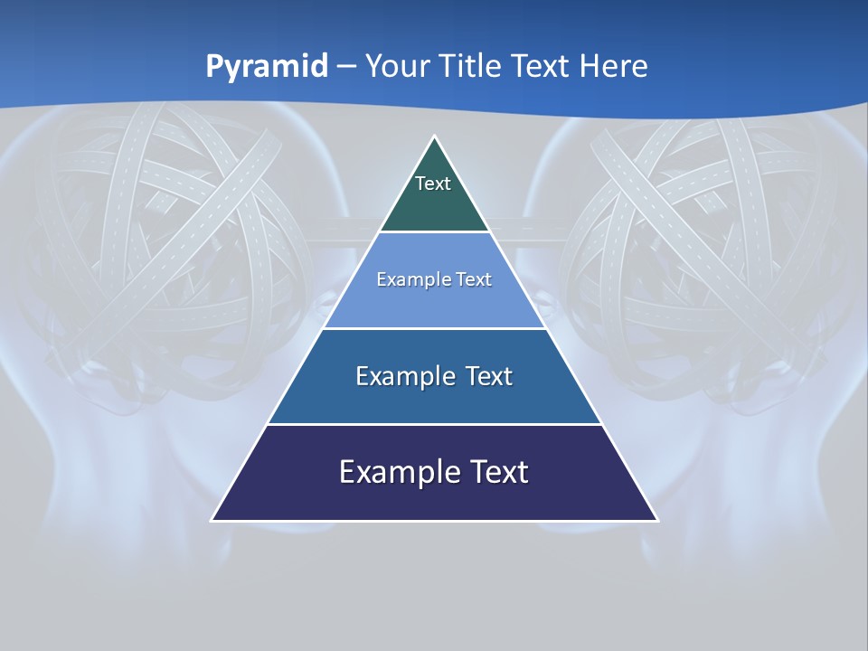 The Road Between Thoughts PowerPoint Template