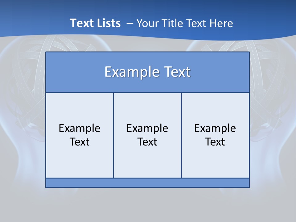 The Road Between Thoughts PowerPoint Template