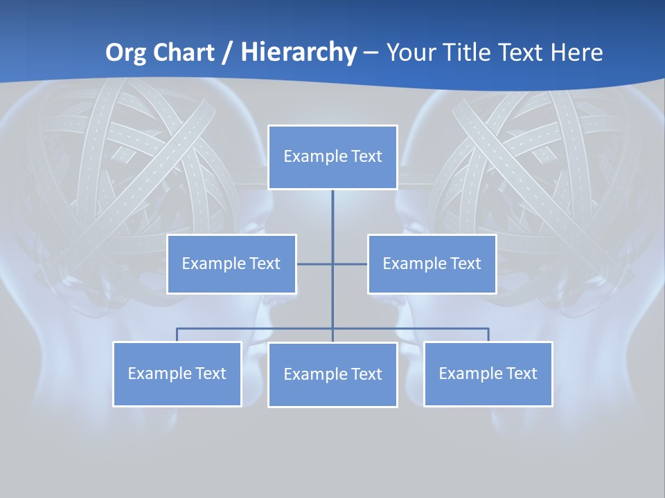 The Road Between Thoughts PowerPoint Template