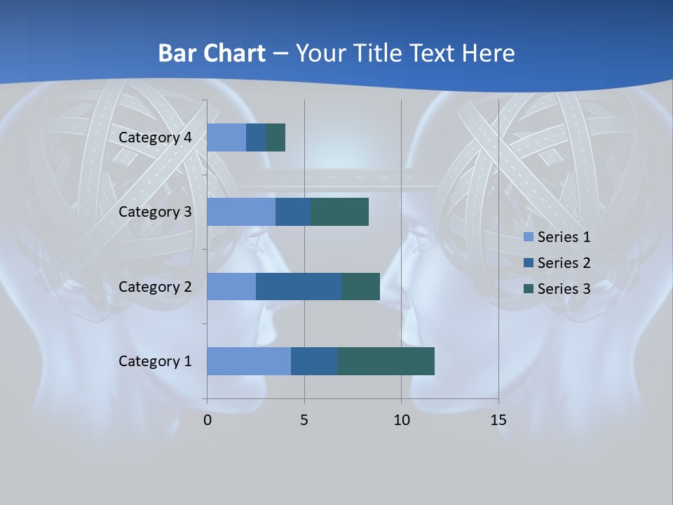 The Road Between Thoughts PowerPoint Template