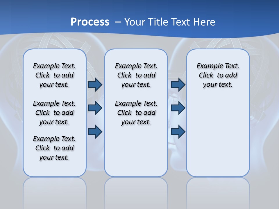 The Road Between Thoughts PowerPoint Template