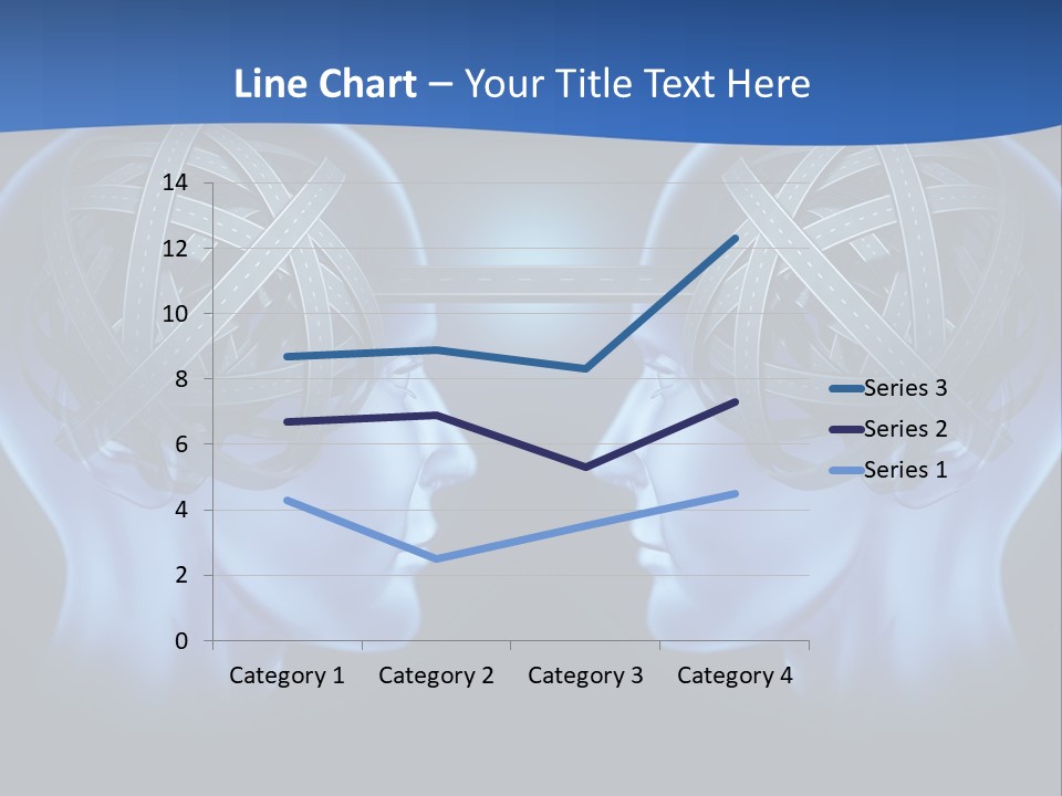 The Road Between Thoughts PowerPoint Template