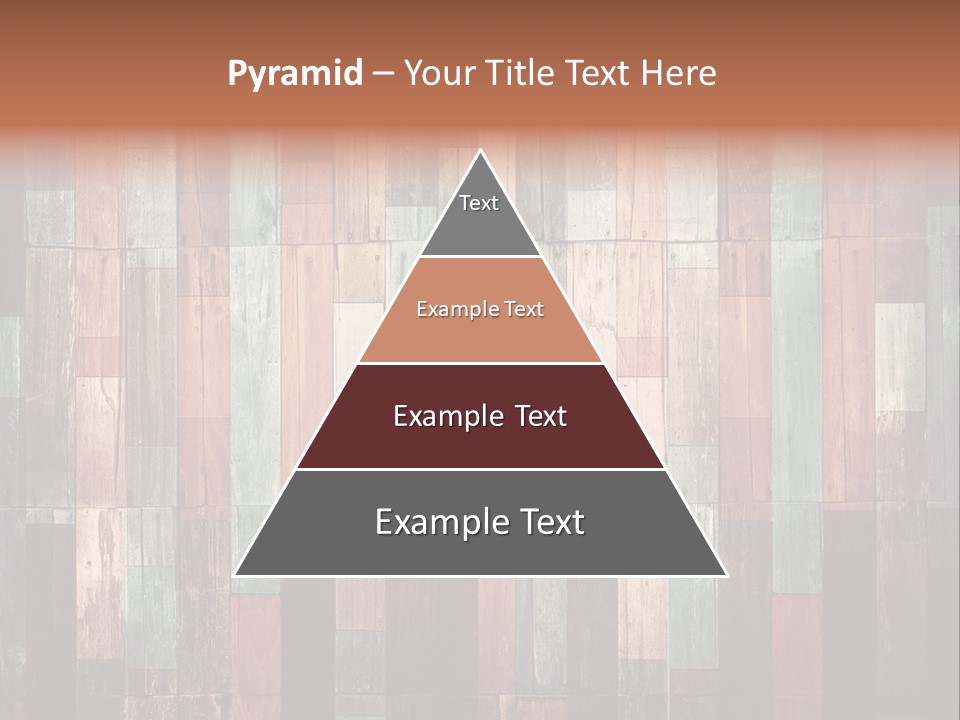 Multicolored Boards PowerPoint Template