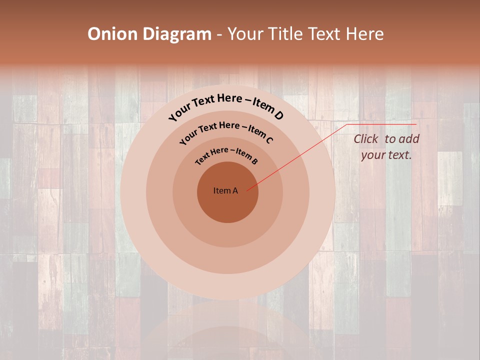 Multicolored Boards PowerPoint Template