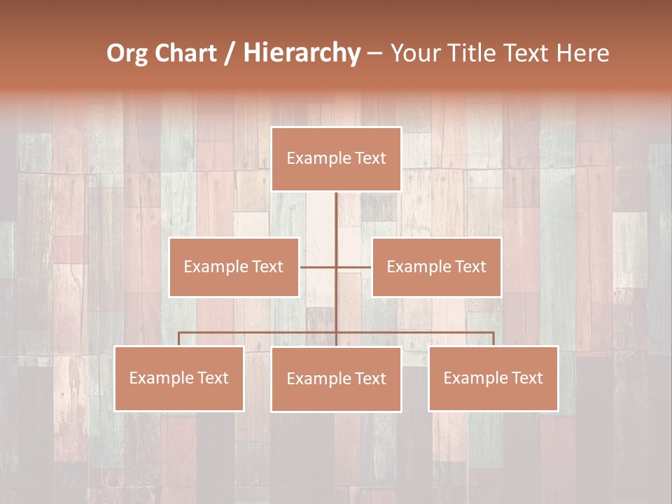 Multicolored Boards PowerPoint Template