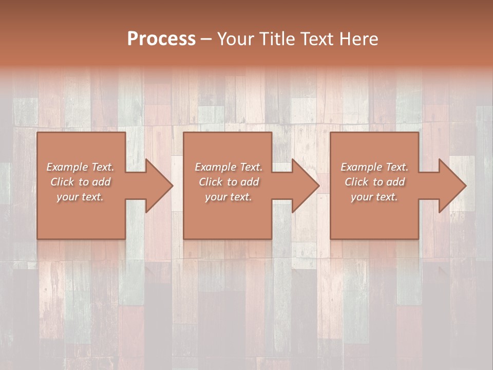 Multicolored Boards PowerPoint Template