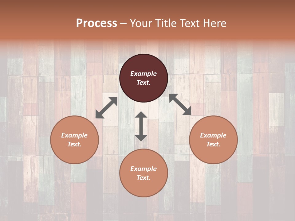 Multicolored Boards PowerPoint Template