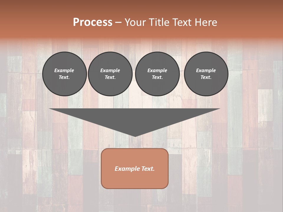 Multicolored Boards PowerPoint Template