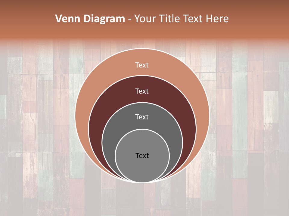 Multicolored Boards PowerPoint Template