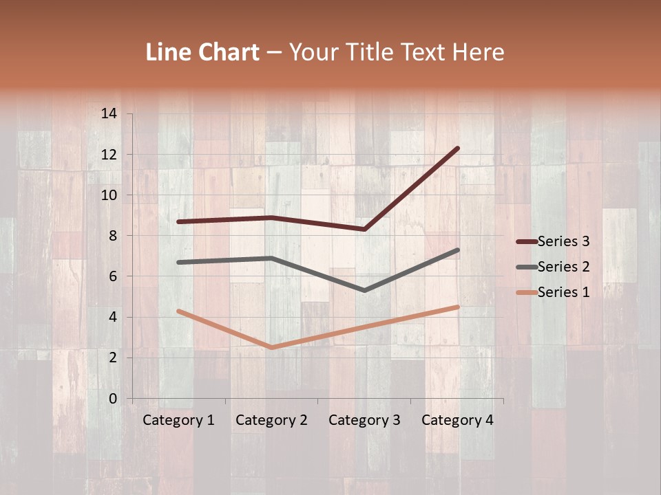 Multicolored Boards PowerPoint Template
