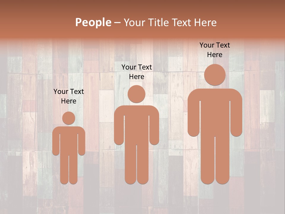 Multicolored Boards PowerPoint Template