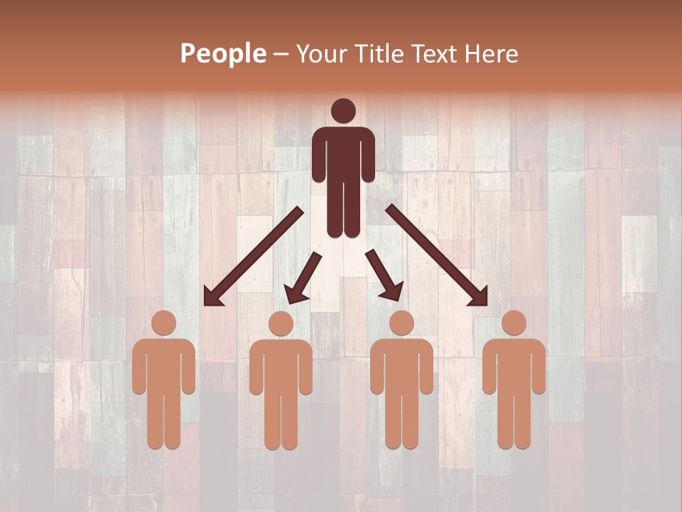 Multicolored Boards PowerPoint Template