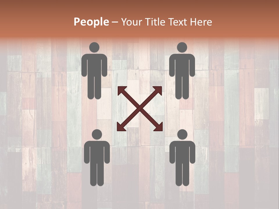 Multicolored Boards PowerPoint Template