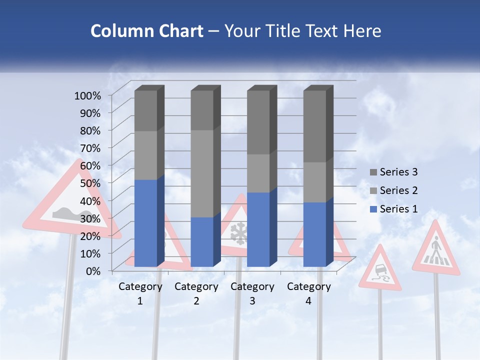 Road Warning Signs PowerPoint Template