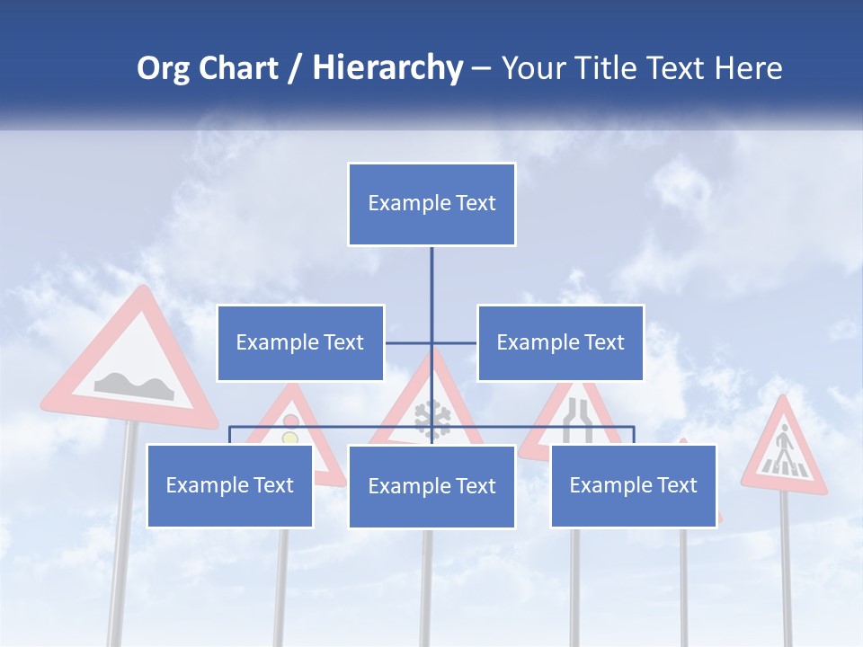Road Warning Signs PowerPoint Template