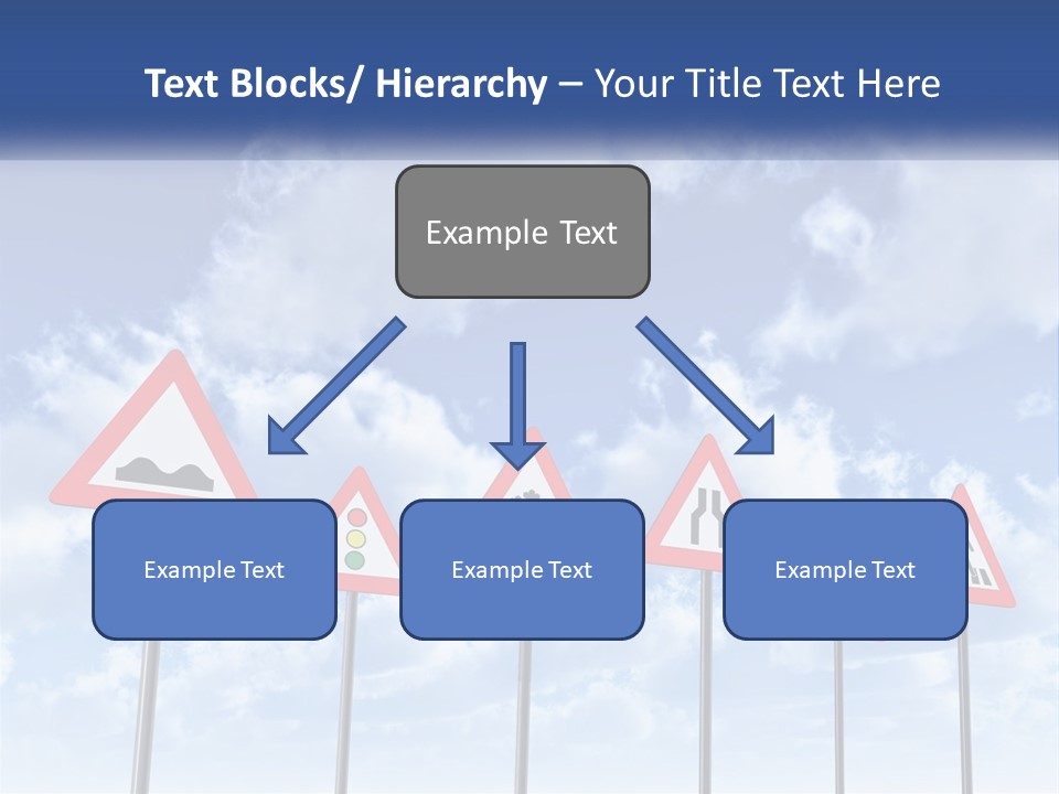 Road Warning Signs PowerPoint Template