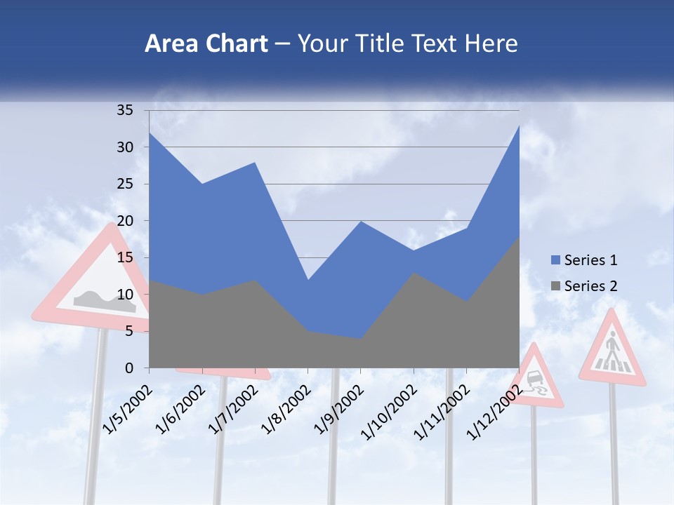 Road Warning Signs PowerPoint Template