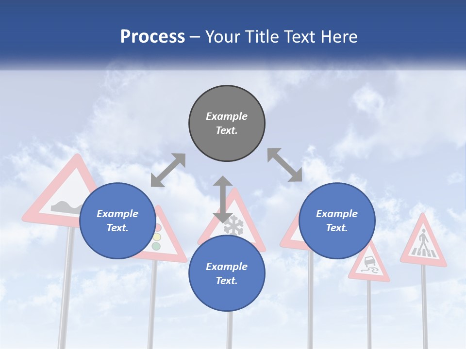 Road Warning Signs PowerPoint Template