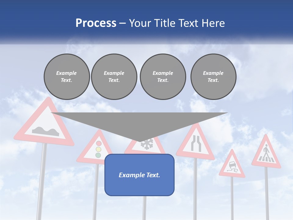 Road Warning Signs PowerPoint Template