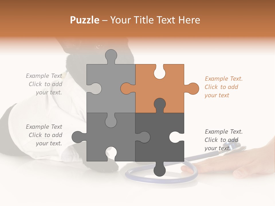 Pug In A Doctor's Suit PowerPoint Template