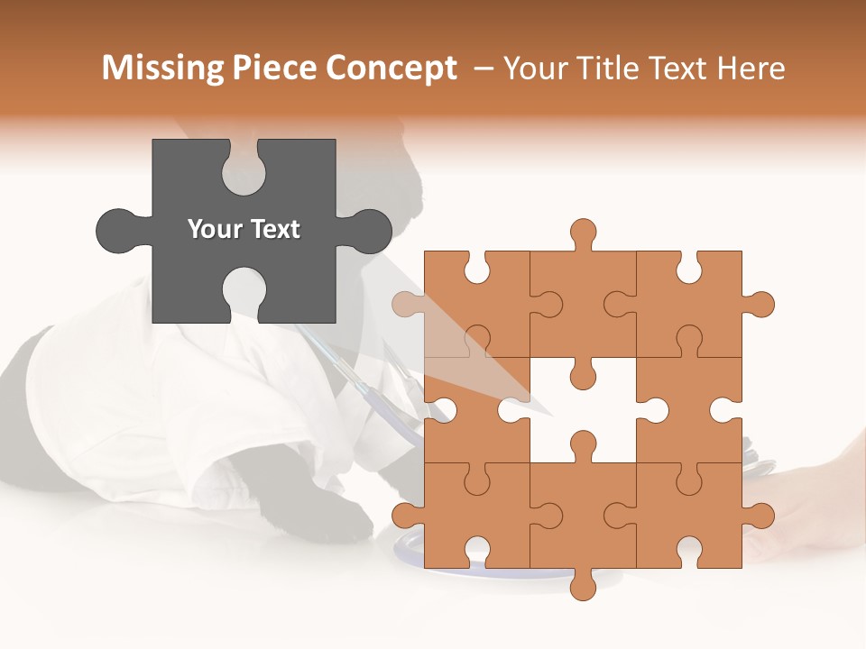 Pug In A Doctor's Suit PowerPoint Template