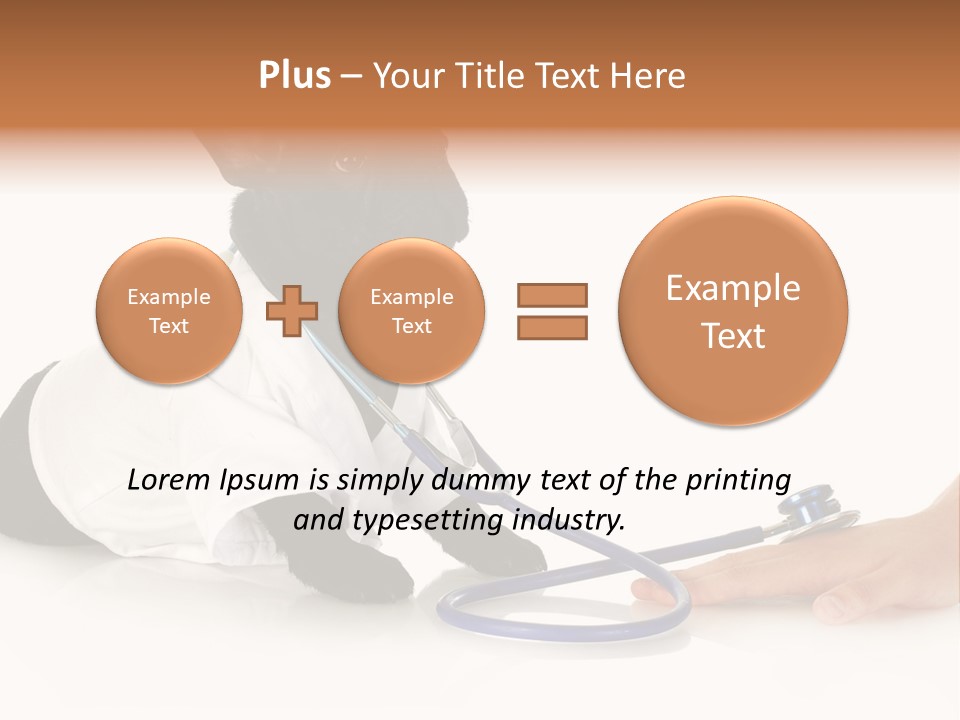 Pug In A Doctor's Suit PowerPoint Template