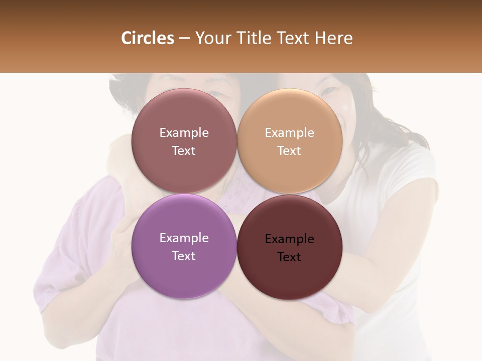 Mom And Daughter PowerPoint Template