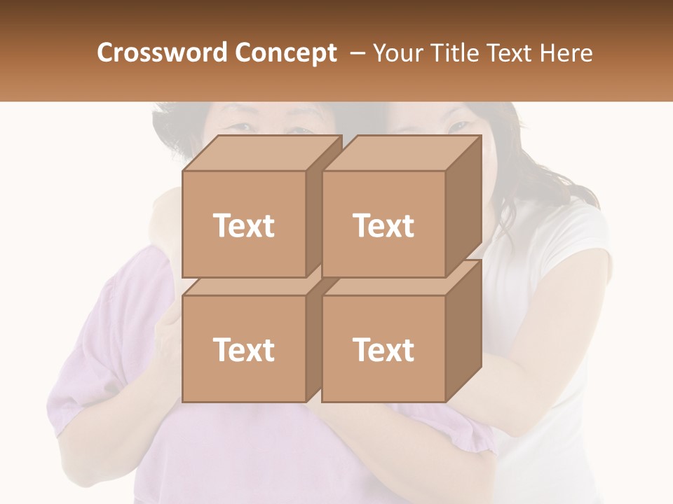 Mom And Daughter PowerPoint Template