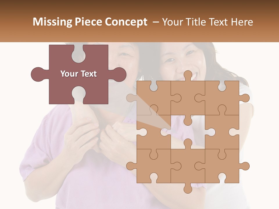 Mom And Daughter PowerPoint Template