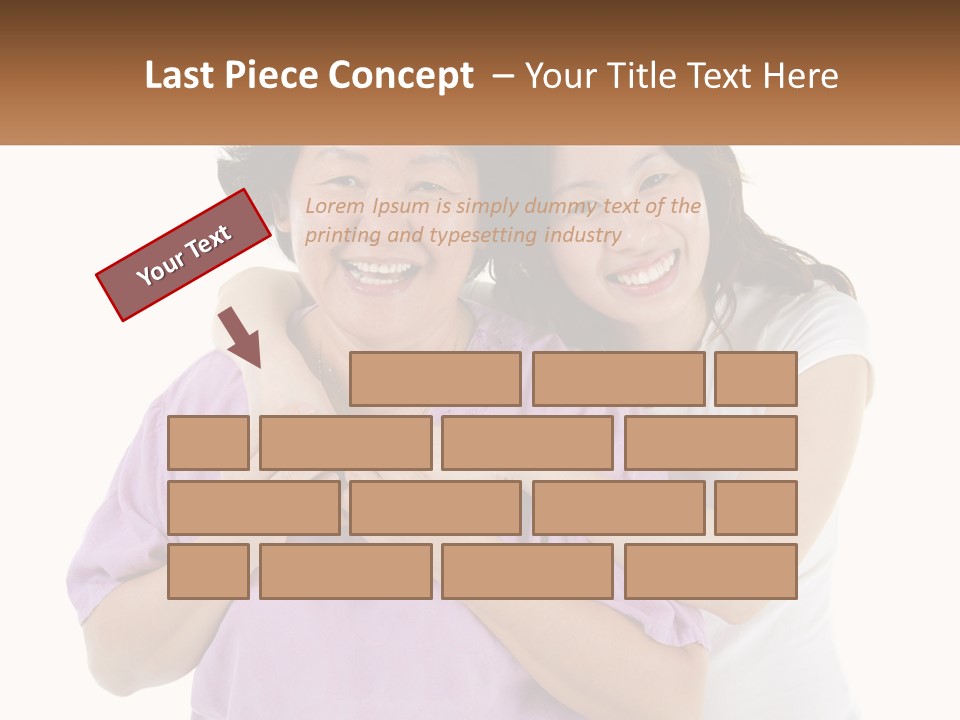 Mom And Daughter PowerPoint Template