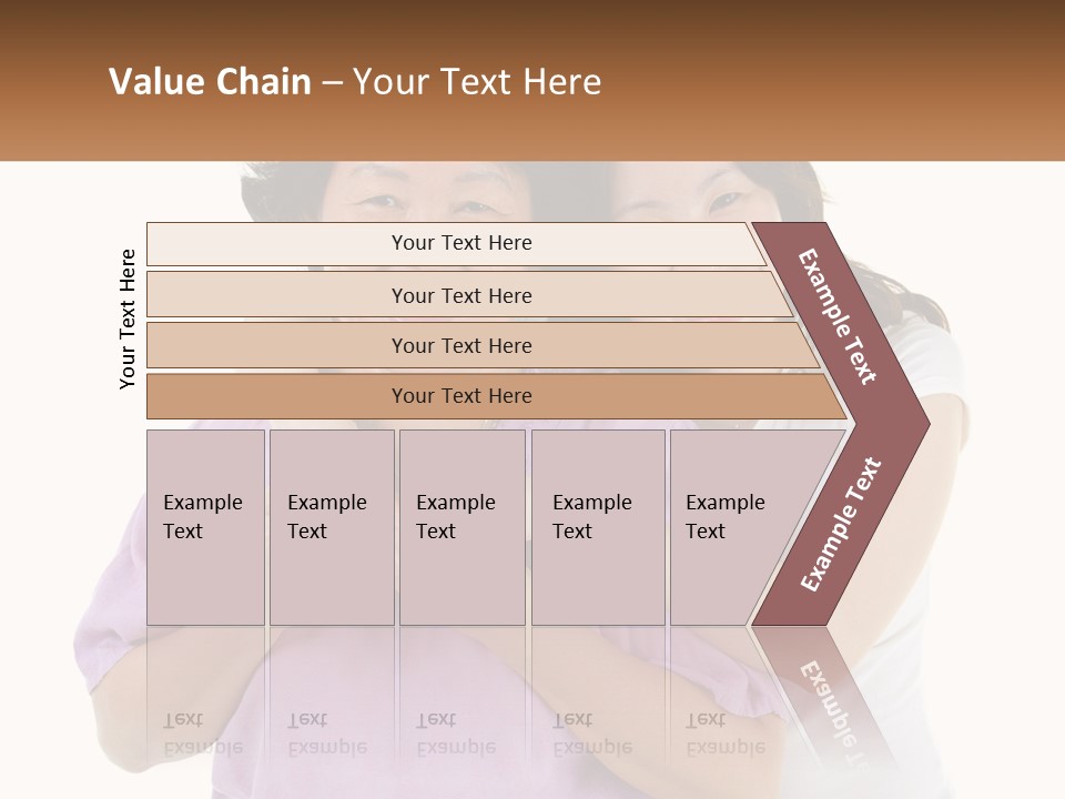 Mom And Daughter PowerPoint Template