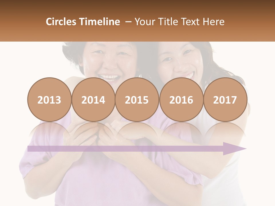 Mom And Daughter PowerPoint Template