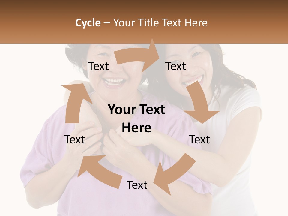 Mom And Daughter PowerPoint Template