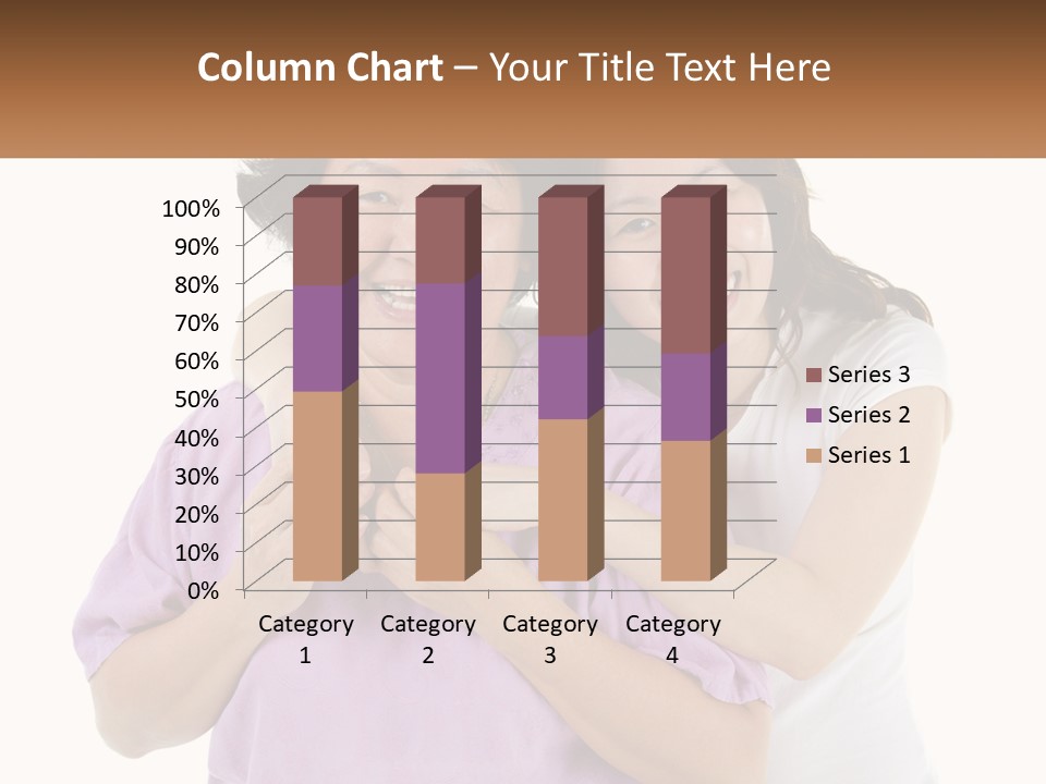 Mom And Daughter PowerPoint Template